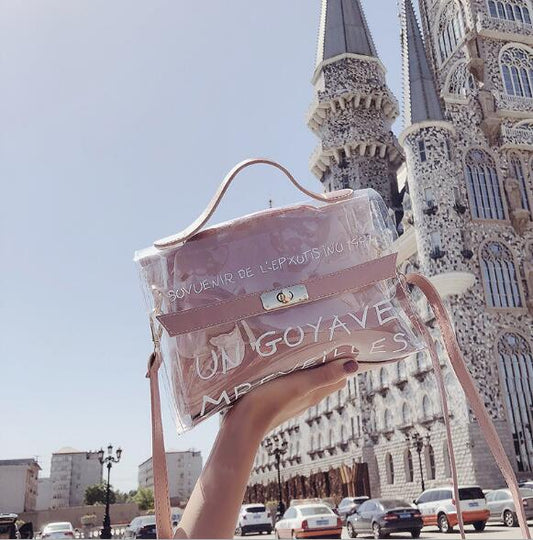 Clear Large Transparent PVC Shoulder Bags