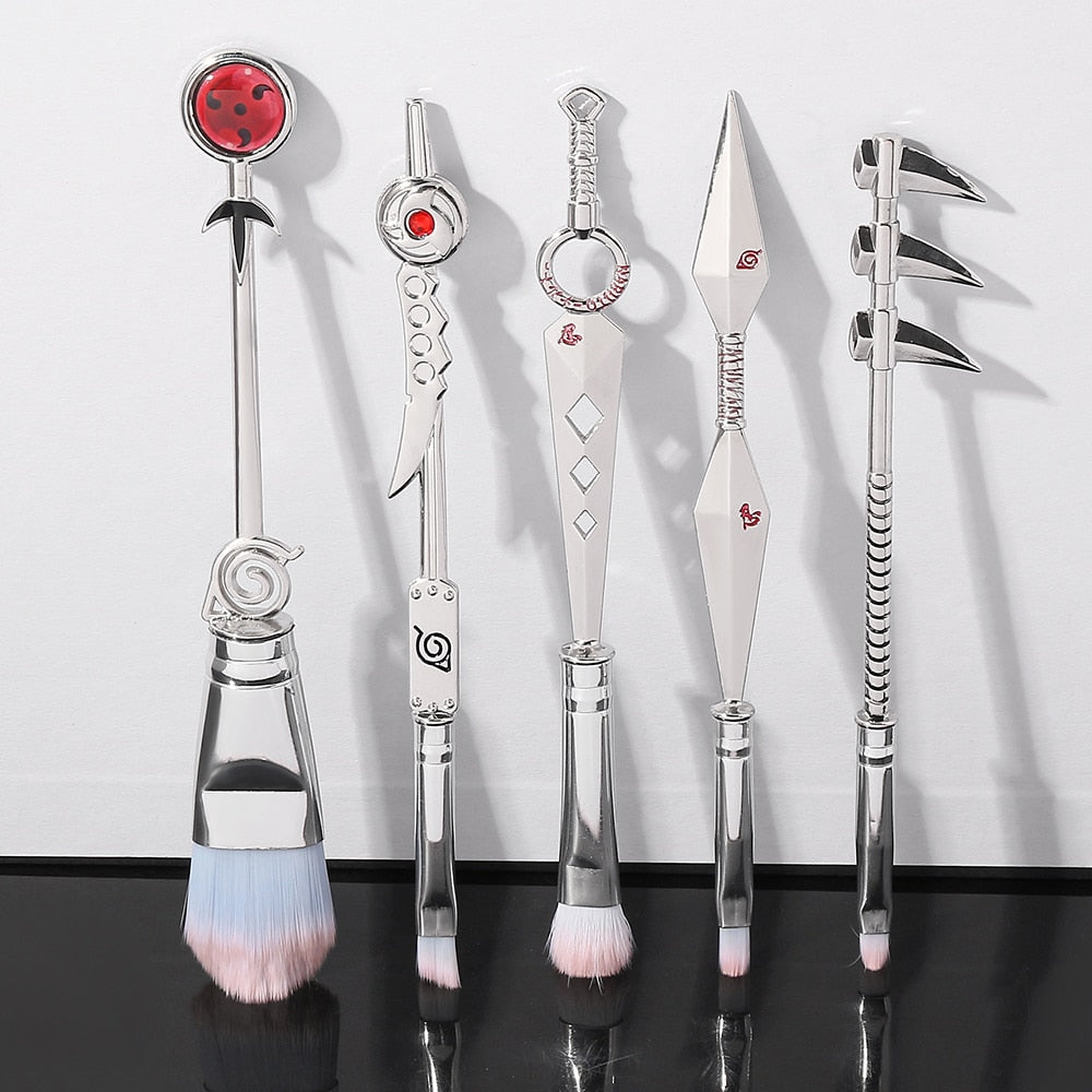 Hot Cosplay Naruto Makeup Brushes Set