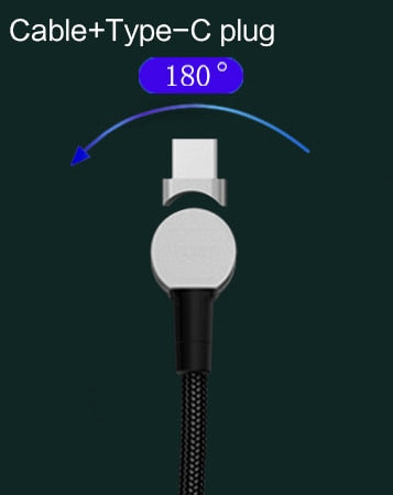 Universal 180° rotation Magnetic Micro USB Cable
