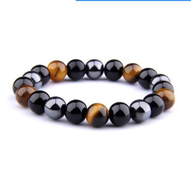 Tiger Eye Bracelet Obsidian
