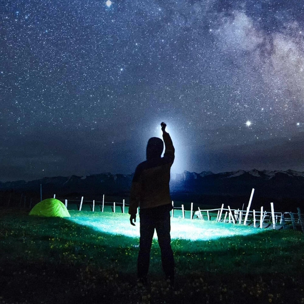 Dual-light Zoomable Flashlight