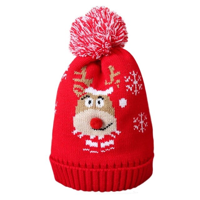 Knitted Christmas Cap
