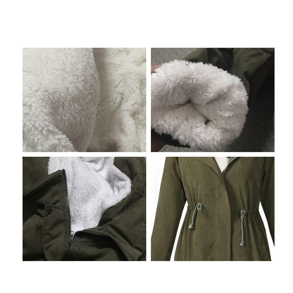 Hooded Bella philosophy Women Parkas Winter Coat