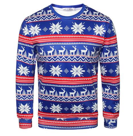 Ugly Snowman Deer Christmas Sweater