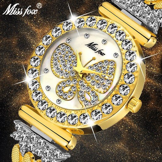 MISSFOX Butterfly Women Watch