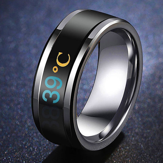 Temperature Ring Titanium Steel