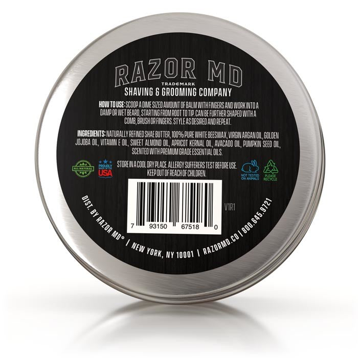Beard Balm 2oz Patchouli &