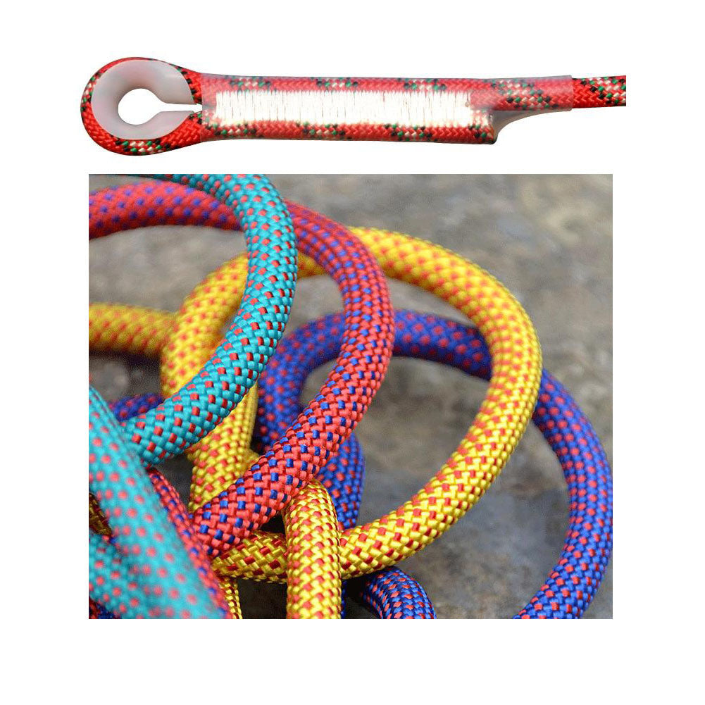 10.5MM Diameter Outdoor Climbing/Downhill/Escaping Omnipotent Safety Ropes(10M)