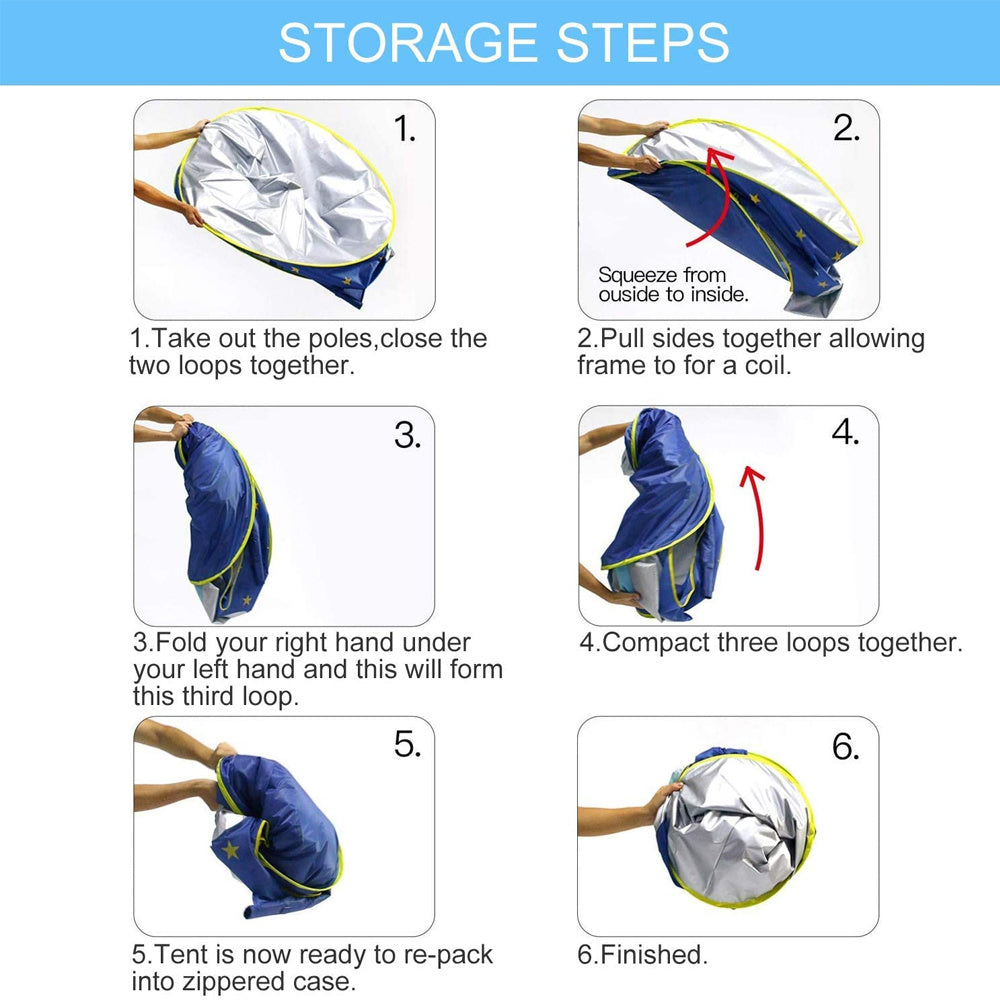 Play Tent Set Children's play tent capsule yurt