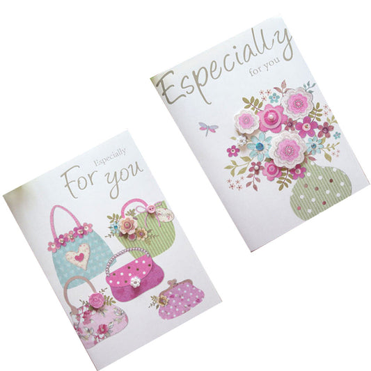 Set of 10 Lovely Cards Thank You Greeting Card