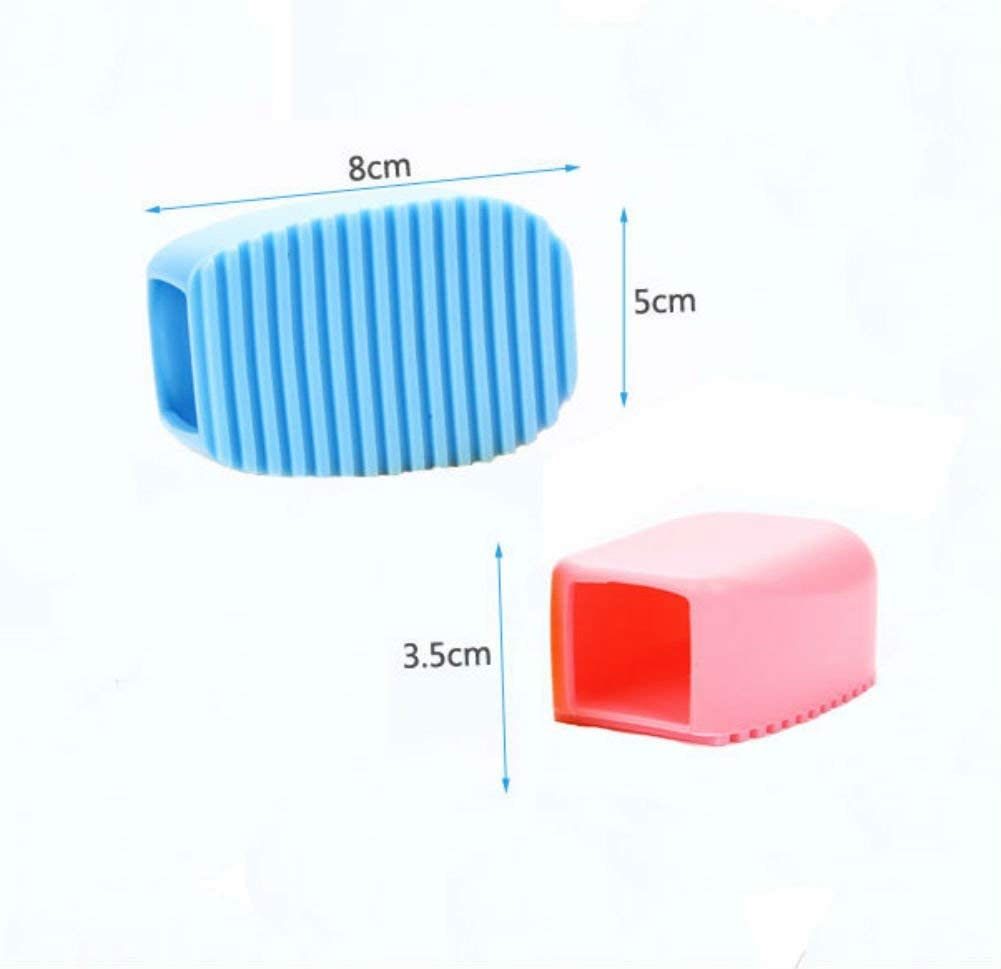 Laundry Washboard Silicone Creative Mini Handheld Washboard Laundry Scrubber Clothe Cleaner