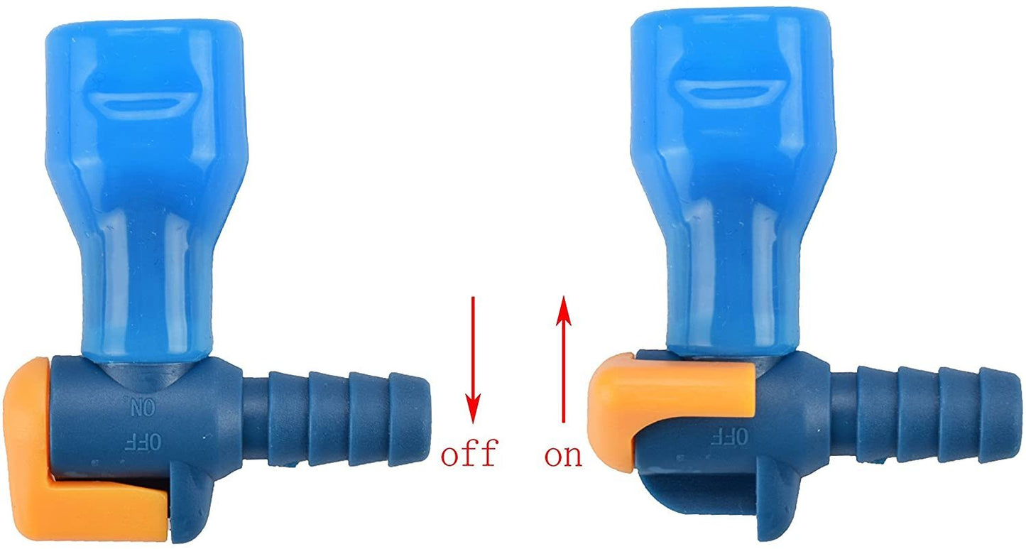 ON-Off Switch Bite Valve Tube Nozzle Replacement for Hydration Pack Bladder