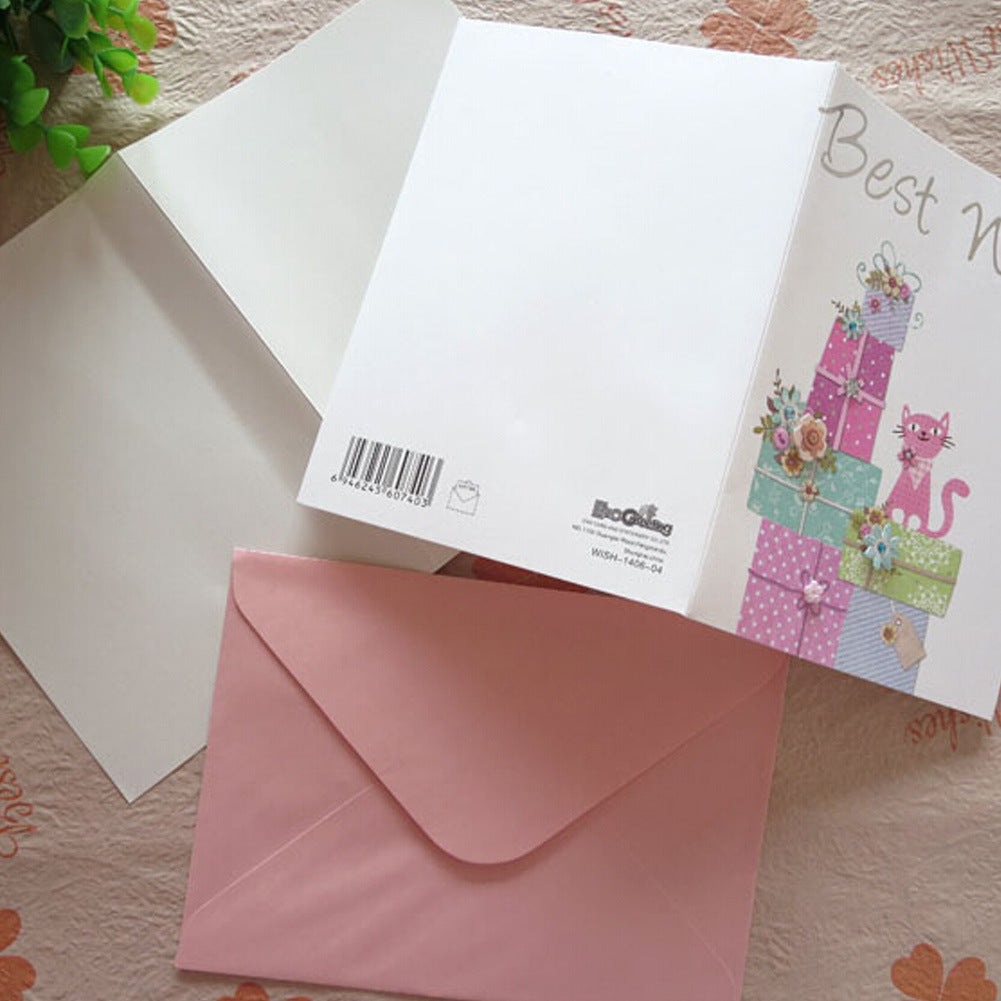 Set of 10 Lovely Cards Thank You Greeting Card