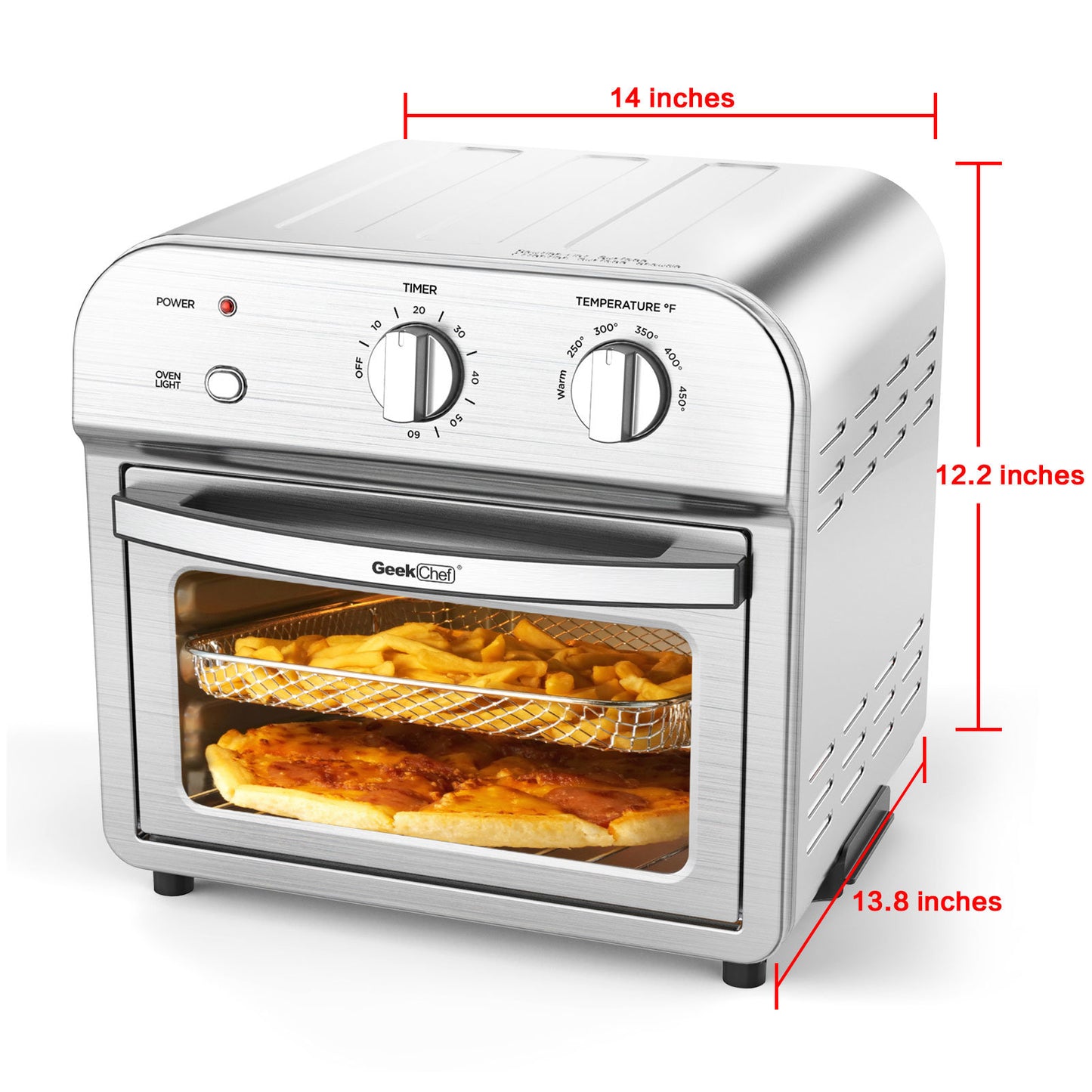 Air Fryer, Geek Chef Convection Air Fryer Toaster Oven