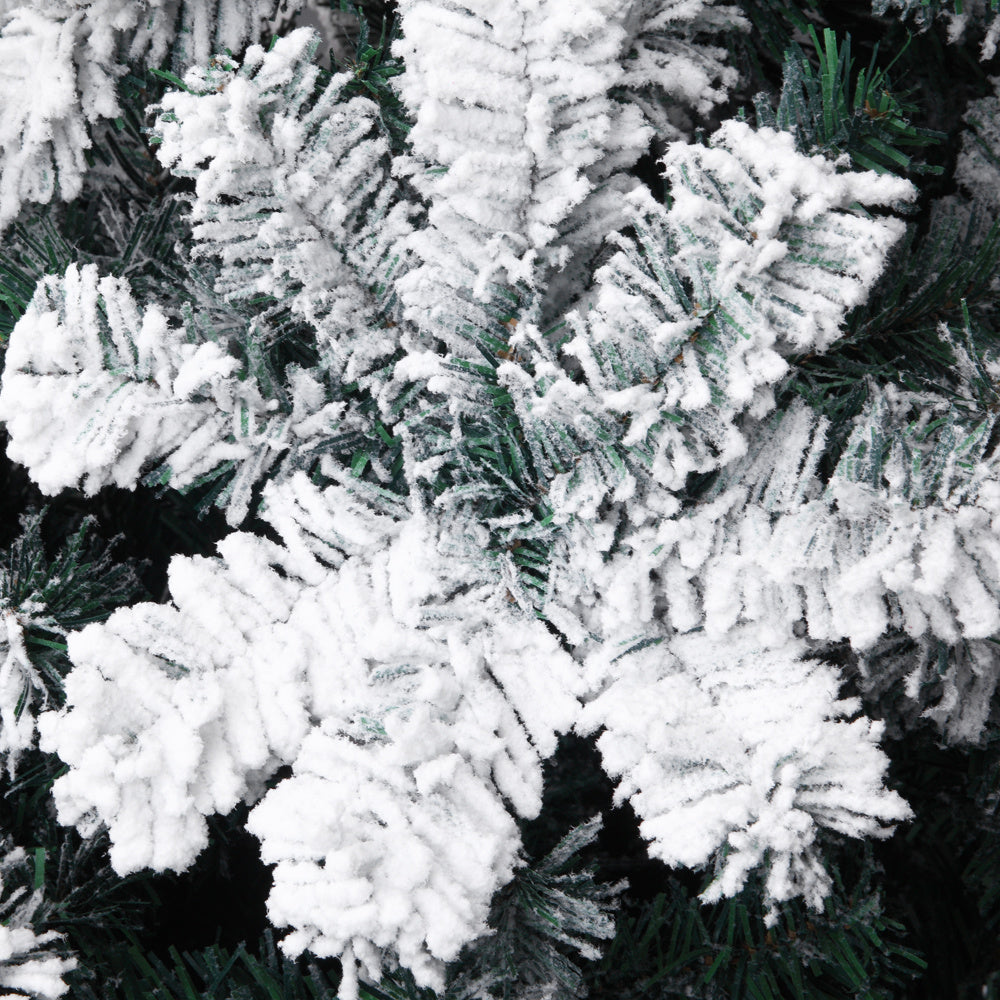 6FT PVC Flocking Christmas Tree