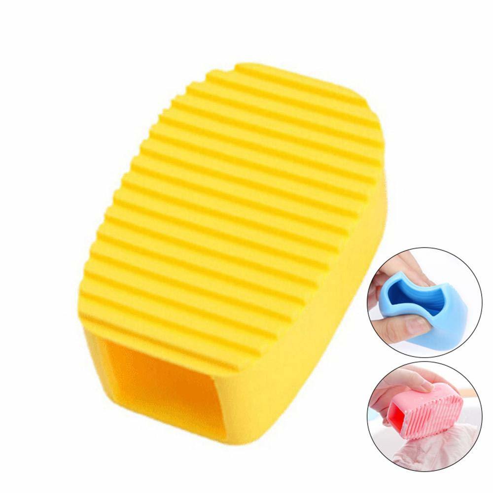 Laundry Washboard Silicone Creative Mini Handheld Washboard Laundry Scrubber Clothe Cleaner