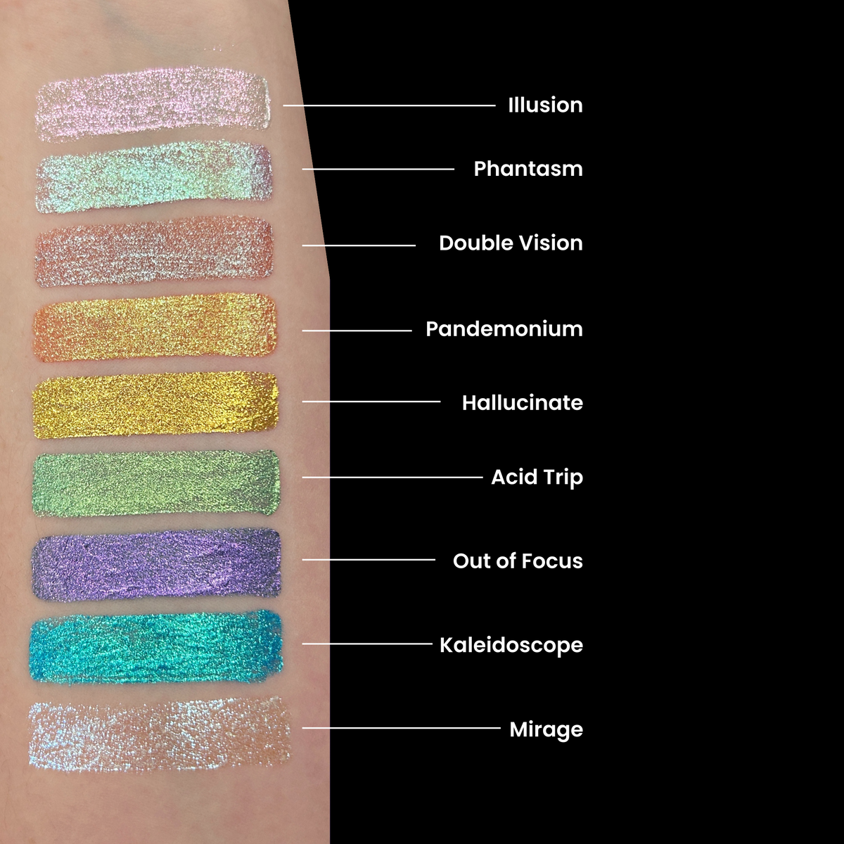 RUDE Hypnotic Hyper Liquid Eyeshadow