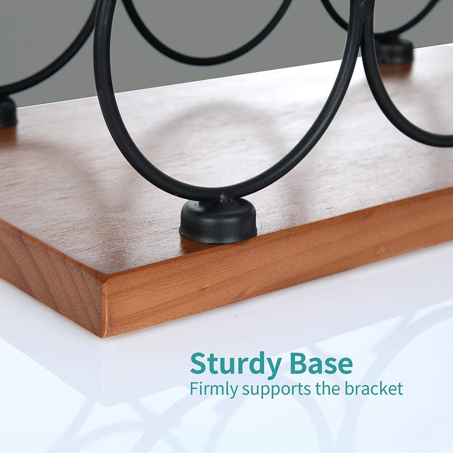 Mecor Countertop Wine Rack for 6 Bottles