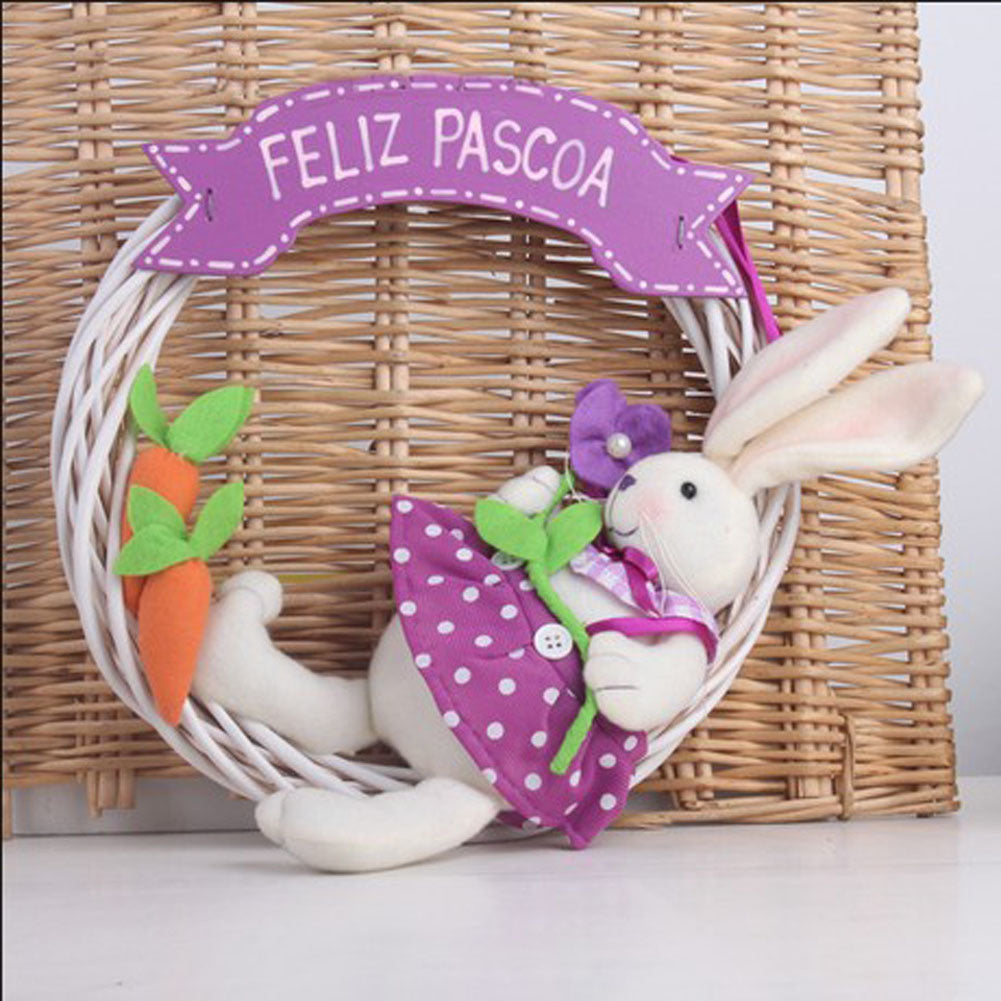 Easter Rabbit Decor Holiday Decor Easter Outdoor Welcome Greeter( Girl)