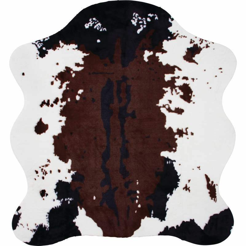 Classic Safari™ 56" x 61" Cow Print Rug
