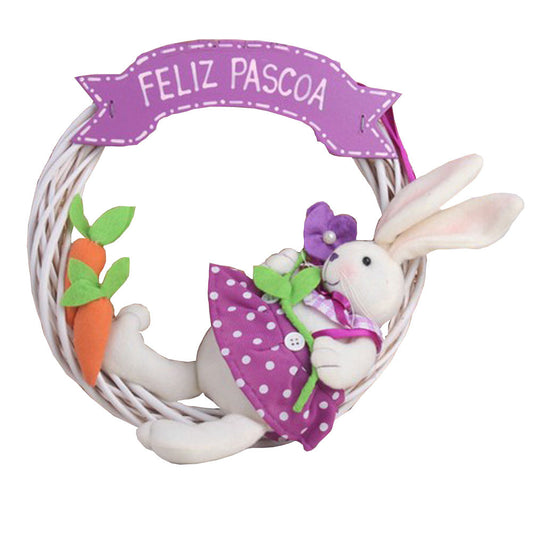 Easter Rabbit Decor Holiday Decor Easter Outdoor Welcome Greeter( Girl)