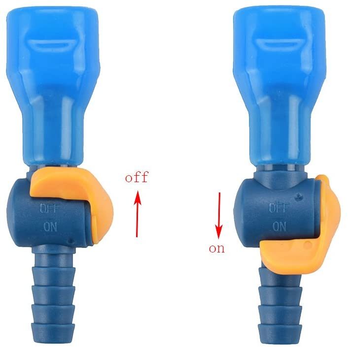 ON-Off Switch Bite Valve Tube Nozzle Replacement for Hydration Pack Bladder