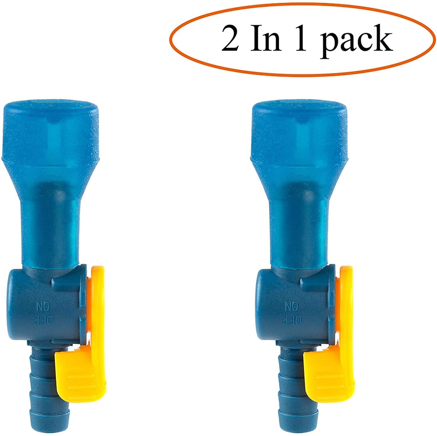 ON-Off Switch Bite Valve Tube Nozzle Replacement for Hydration Pack Bladder