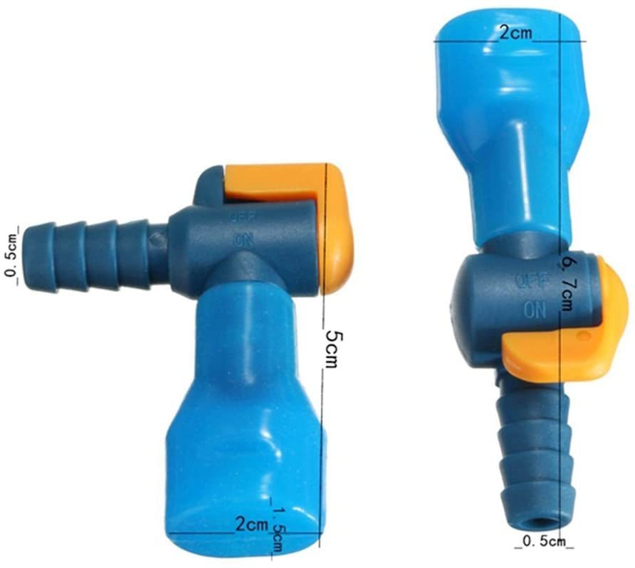 ON-Off Switch Bite Valve Tube Nozzle Replacement for Hydration Pack Bladder