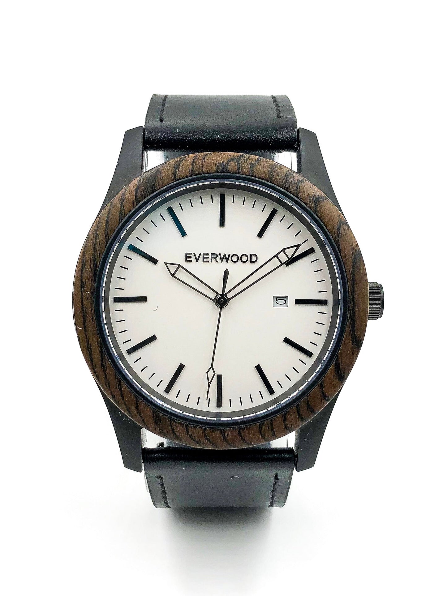 Inverness - Walnut & Black Leather
