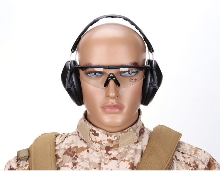 TAC field military fan tactical headset shooting labor protection industrial sleep soundproof earmuffs anti-noise tactical earmu