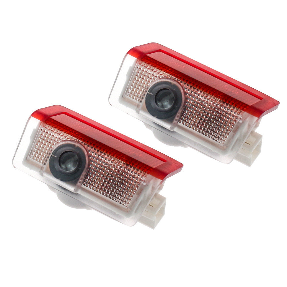 Suitable for Mercedes-Benz Welcome Lights E-Class, C-Class, S-Class, E300L, GLC Door Projection Logo Lights Laser Ground Lighting