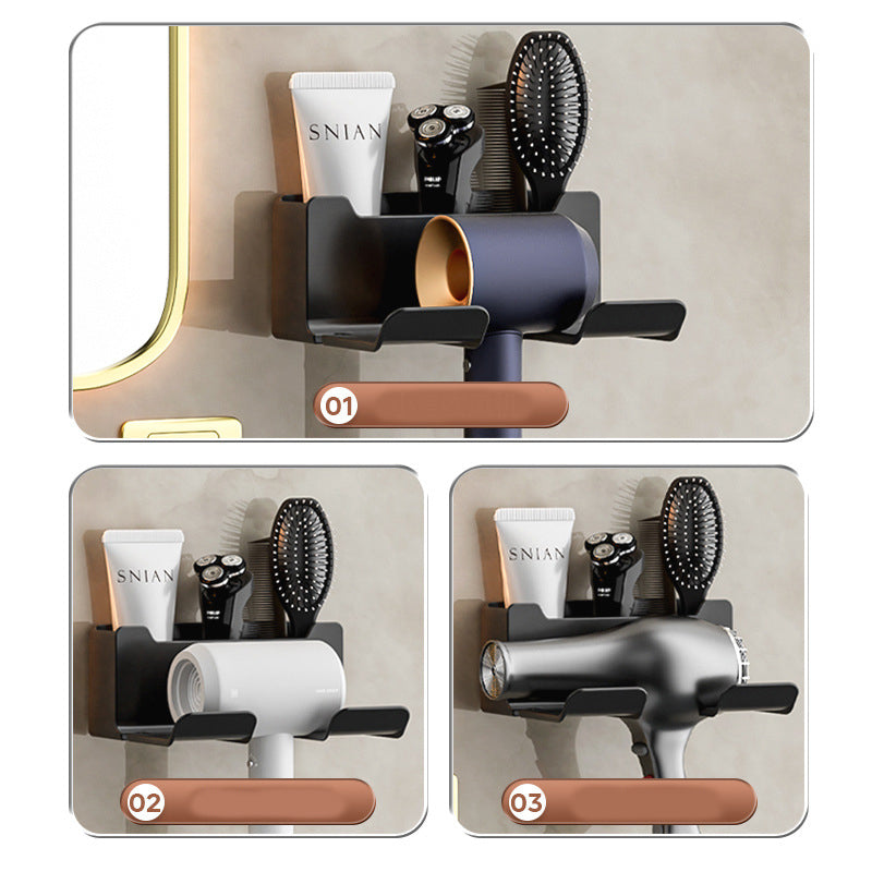 Plastic Models Wall-Mounted Hair Dryer Cover Without Holes