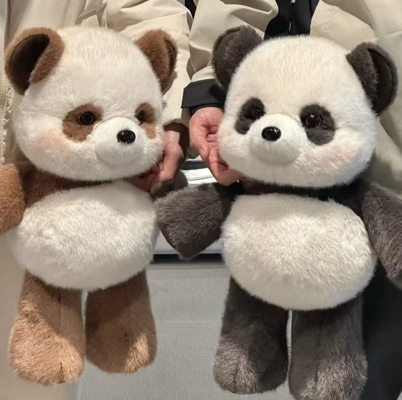 Cute Panda Running Series Little Panda Plush Toy Doll Gift Trendy Pendant Panda Gift