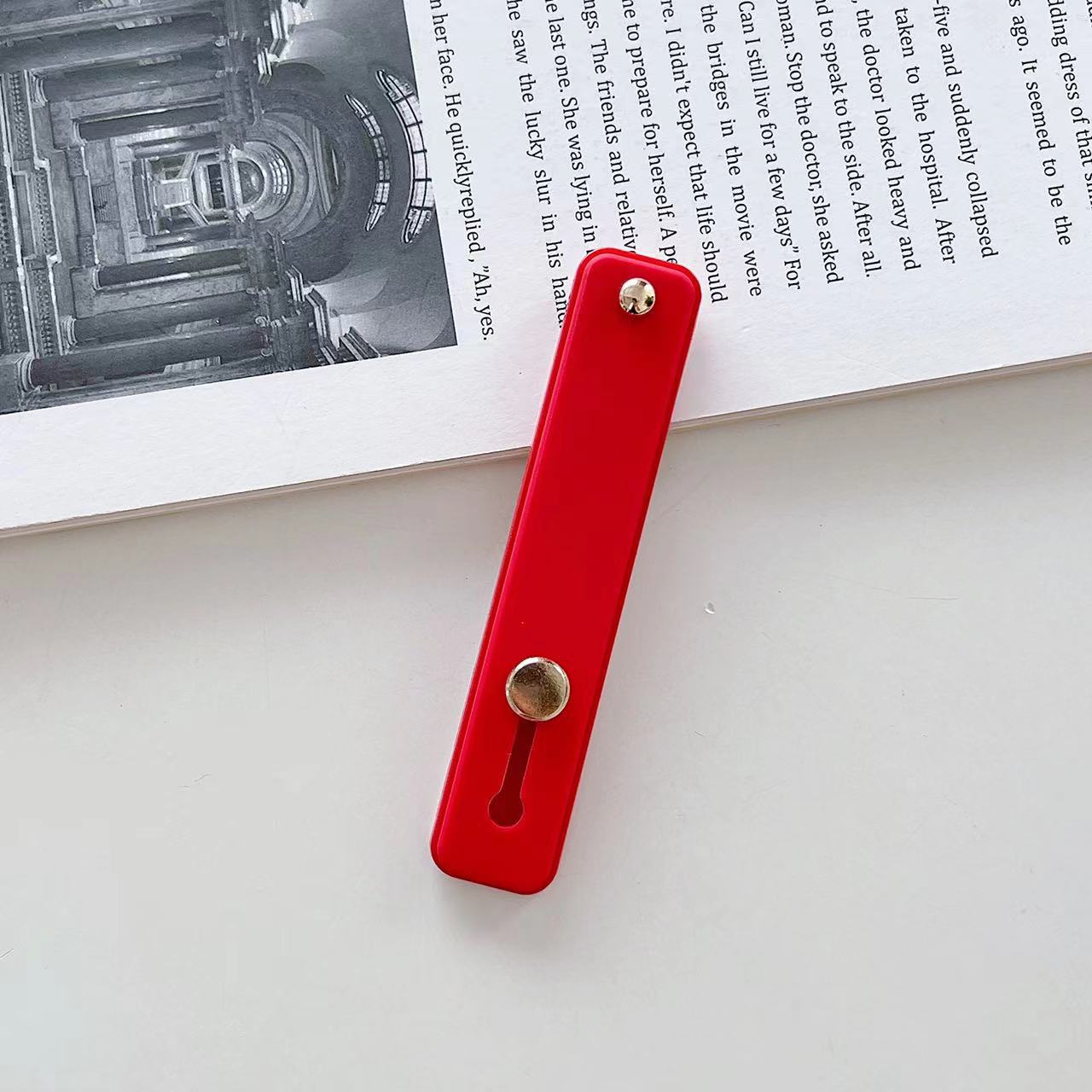Phone Case Wristband Ring Stand Back Strap Holder Universal Protective Cover Bracket Foldable Lazy Use