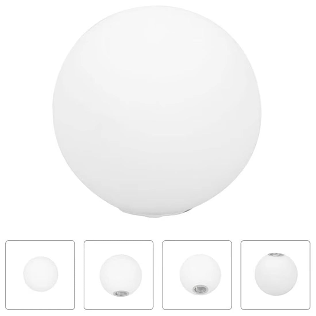 Glass Lampshade Frosted White Lamp shade Replacement Globe Round Lamp Cover
