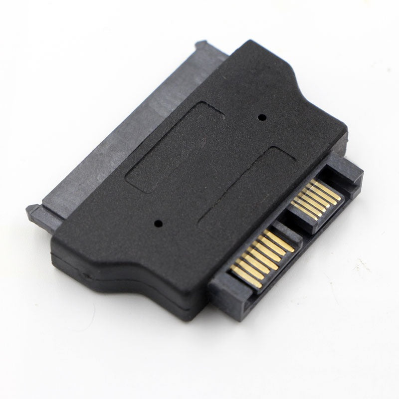 SATA22P to SLIMLINE SATA13p laptop optical drive position rotation head