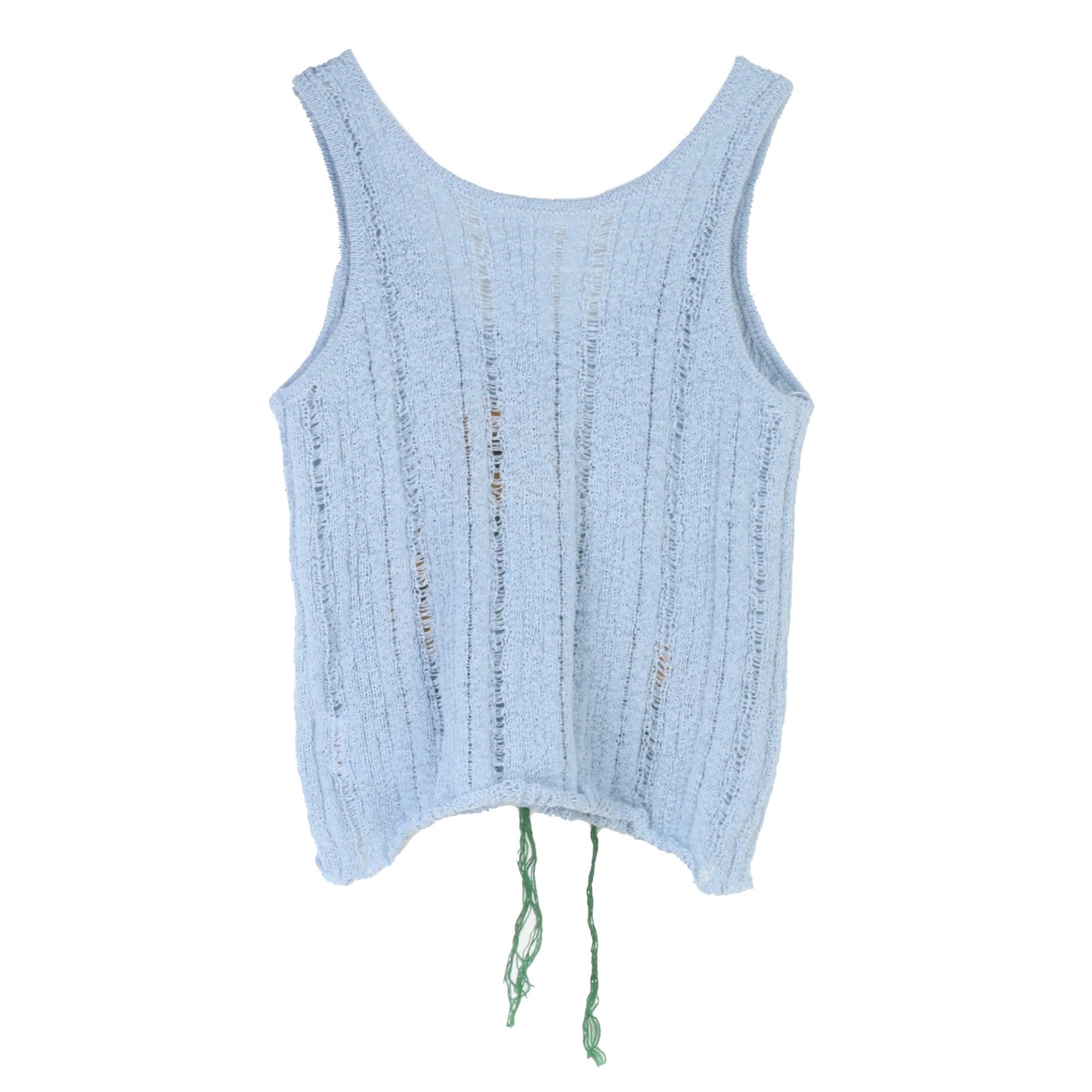 Sleeveless round neck top