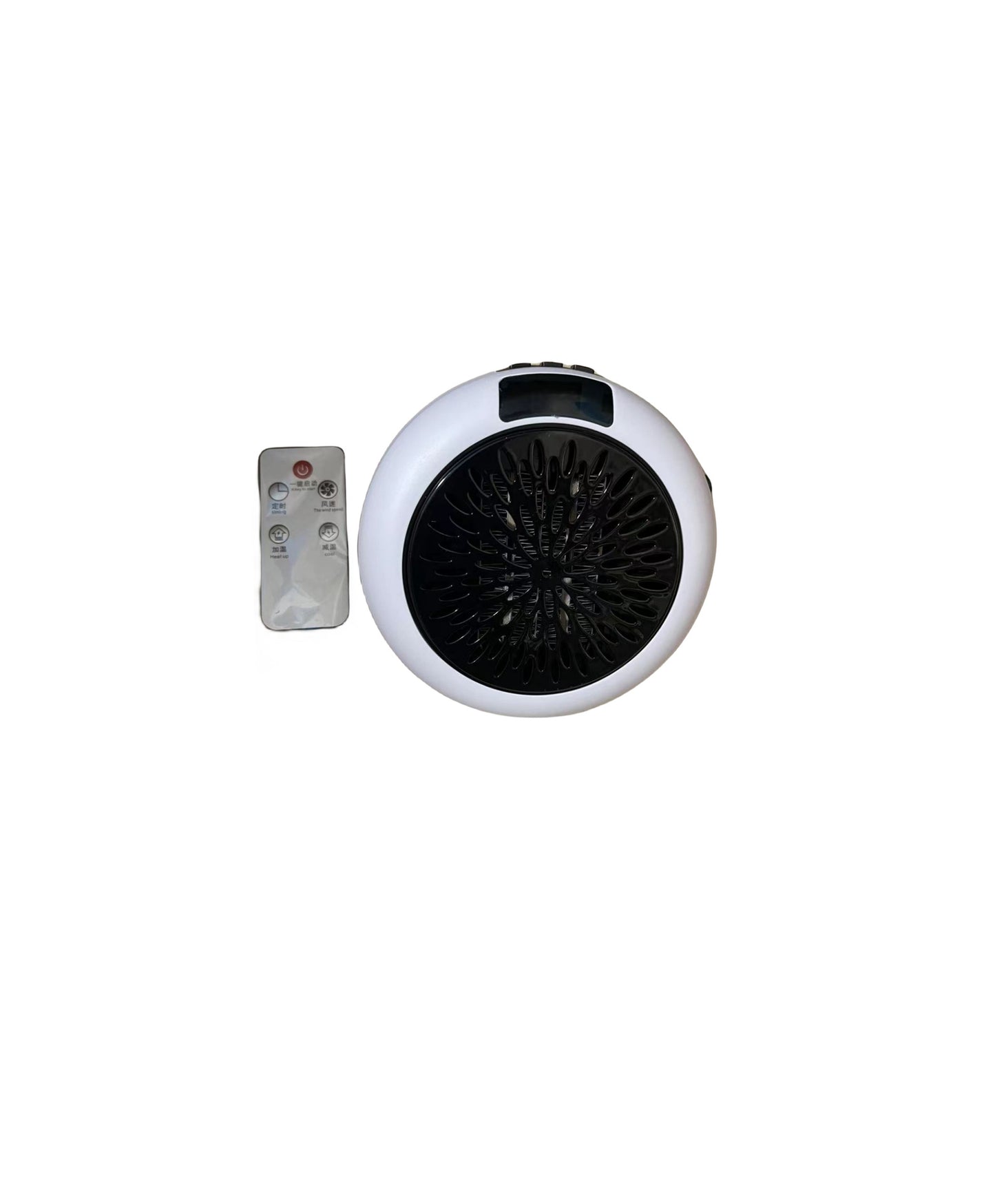 Home office desktop small wall mounted dual-purpose circular portable electric heater