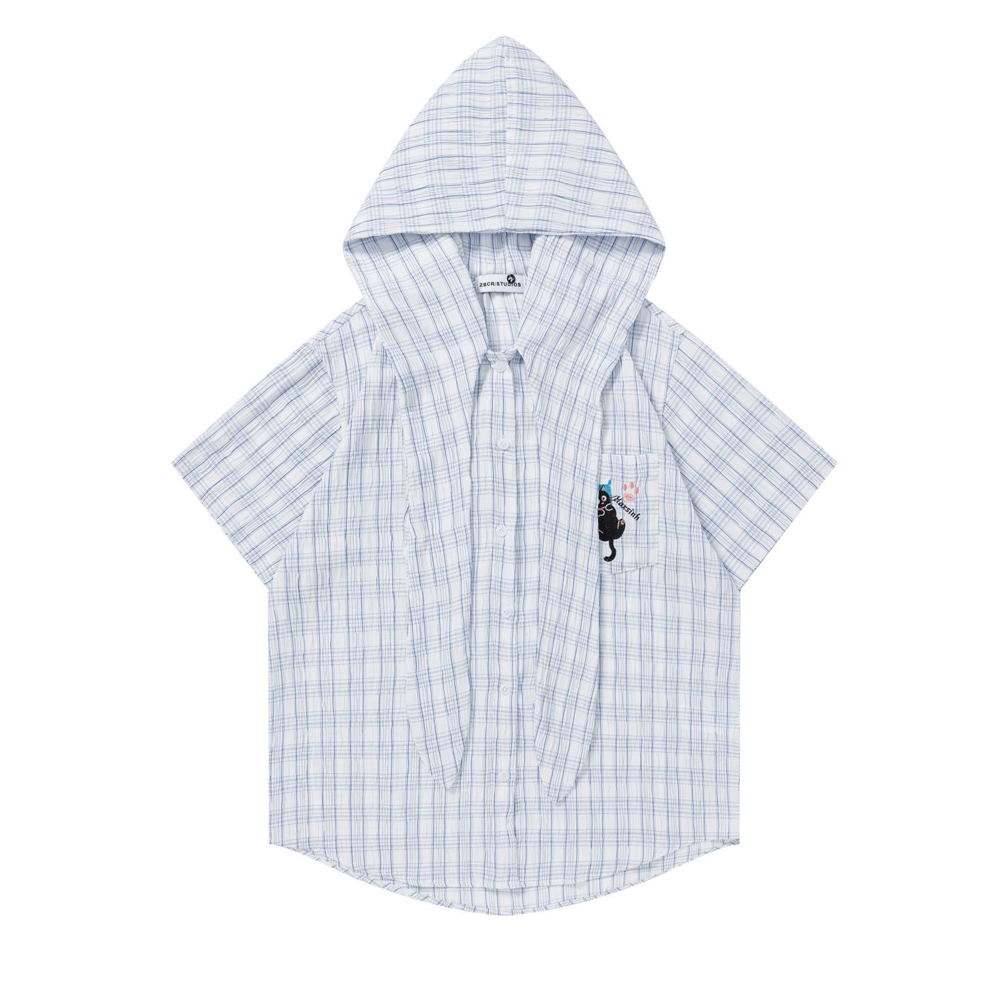 Texture short sleeves