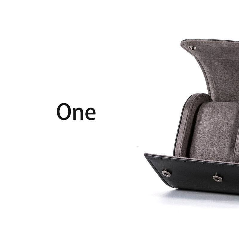 Travel Storage Bag PU Leather Watch Storage Box Color Portable Watch Bag Bracelet Jewelry Watch Box