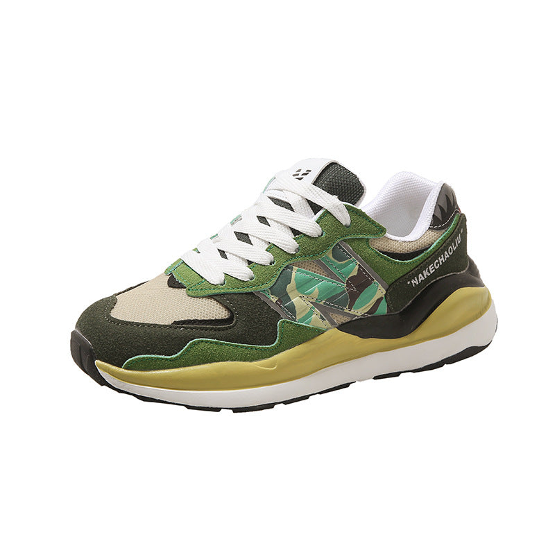 Ape Shark Reflective Retro Ancestor Grey NB5740 Camouflage N-Word Shoes Unisex Dad Shoes Casual Sports Shoes Trendy