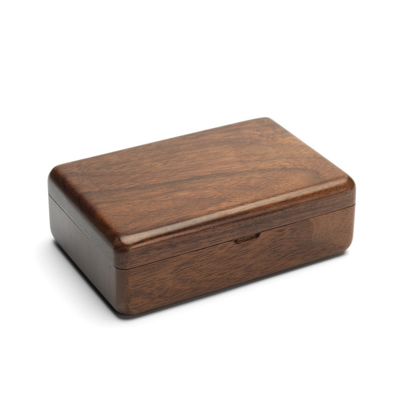 Black Walnut Solid Wood Jewelry Organizer