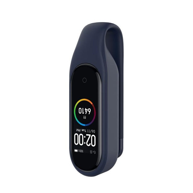 Suit For Xiaomi Mi Band 3 / 4 Millet Bracelet 3 Millet Bracelet 4 Universal Steel Clip Buckle Strap