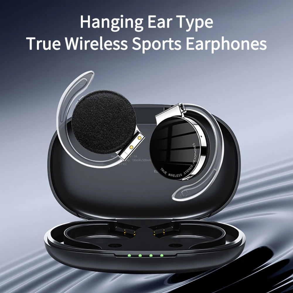 F2 Open ANC Call Noise Reduction TWS Bluetooth Earphones Wireless Sports Music Earphones Hanging Ear