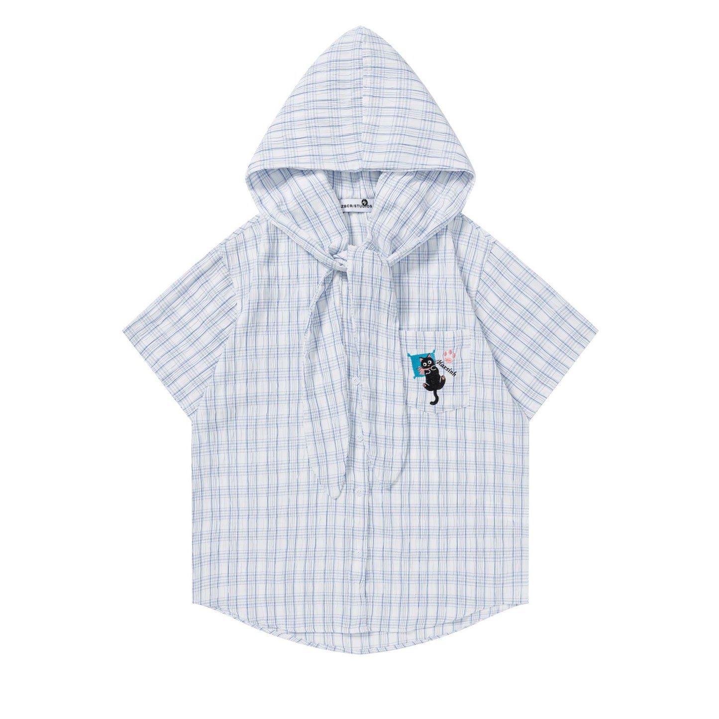 Texture short sleeves