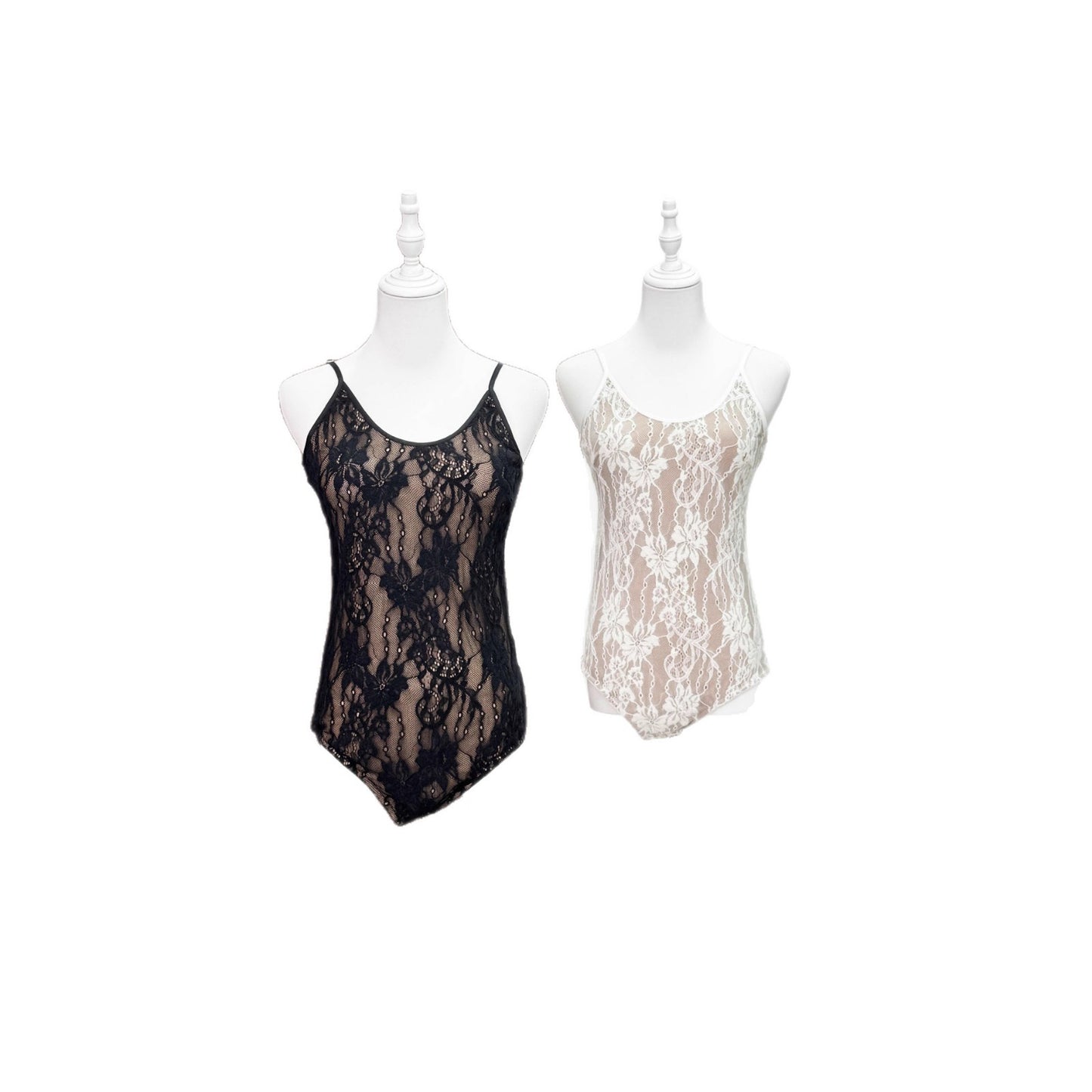 Tailored backless lace jumpsuit