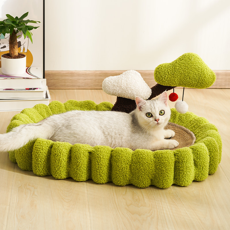 Money Tree Cat Scratch Pot Cat Scratch Pad Wear resistant and Durable Cat Scratch Pot Cat Scratch Column Cat Toys Pet Supplies