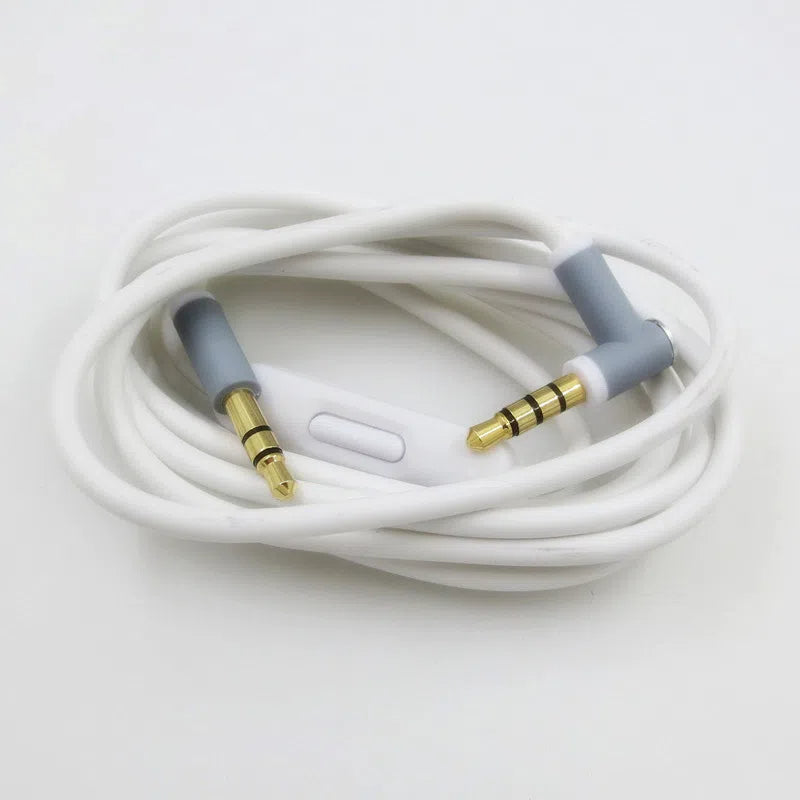 Seven color SOLO 2.0 with microphone control headphone audio cable 3.5 male to male recording headphone cable
