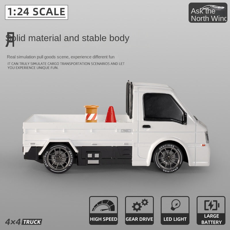 Remote Control Truck North Wind 1:24 RC Drift Car 2.4G Proportional Throttle All-Wheel Drive High-Speed Drift Car