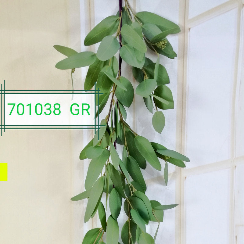Ins Nordic Style Eucalyptus Wedding Hall Home Decoration Simulation Plant Bouquet Rattan